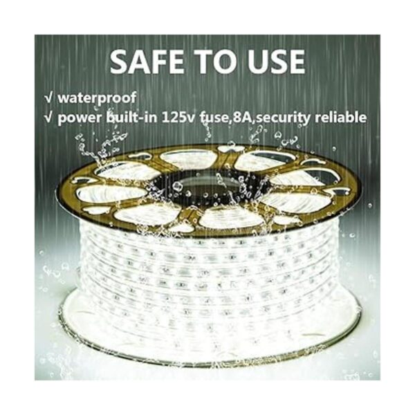 GUOTONG Kit de tira de luz LED de 50 pies impermeable