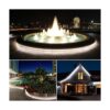 GUOTONG Kit de tira de luz LED de 50 pies impermeable