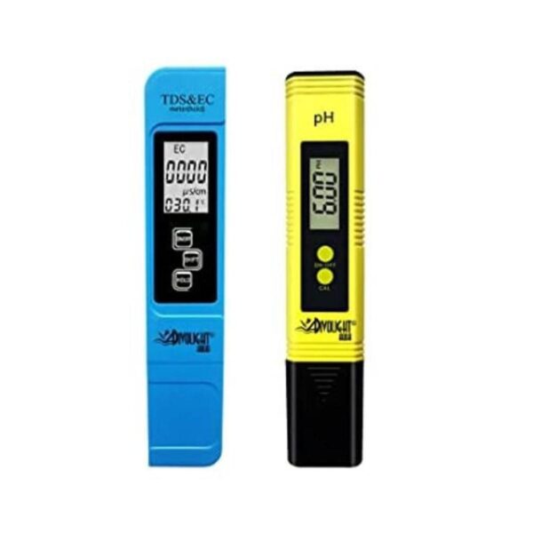 Divolight Kit de probador de pH y TDS y EC Medidor de pH_1