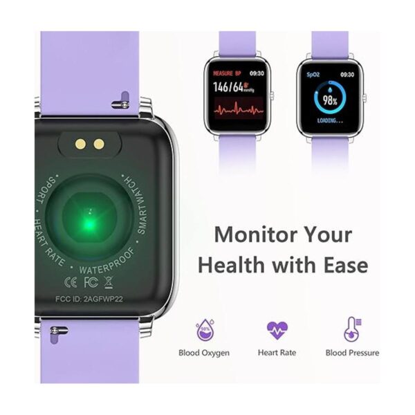 KALINCO Reloj inteligente rastreador de fitness con_3