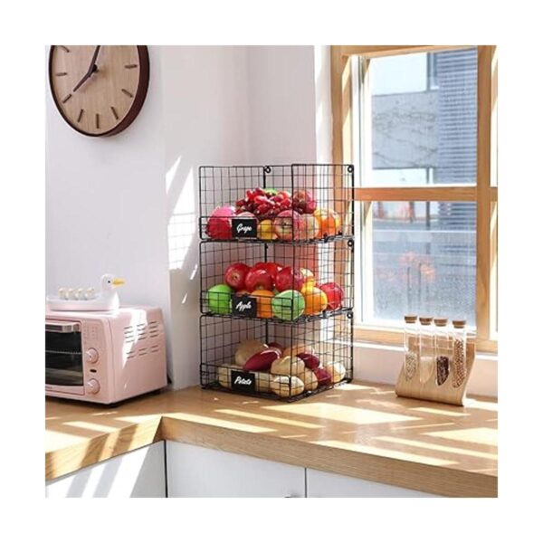 Organizador plegable de 3 niveles para colgar en el