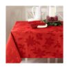 Mantel damasco Benson Mills Poinsettia Legacy_1