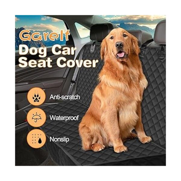 Funda de asiento de coche para perro protector de asiento_2