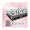 FL ESPORTS MK870 CMMK Teclado mecánico modular RGB de 87
