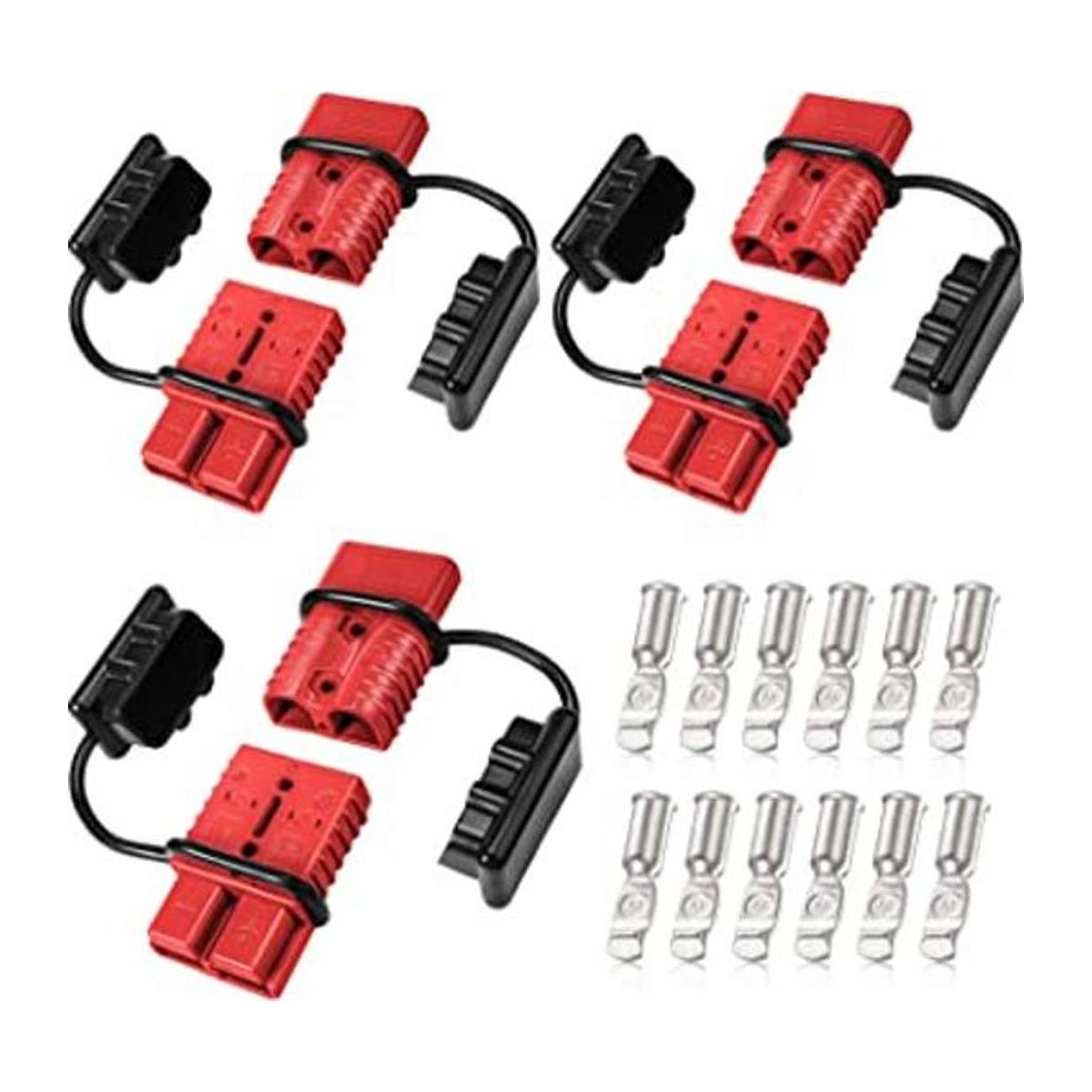 Frienda 6 piezas de calibre 24 de 175 A conector rápido