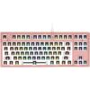 FL ESPORTS MK870 CMMK Teclado mecánico modular RGB de 87