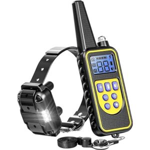 Fcolor Collar de entrenamiento para perros recargable e_1