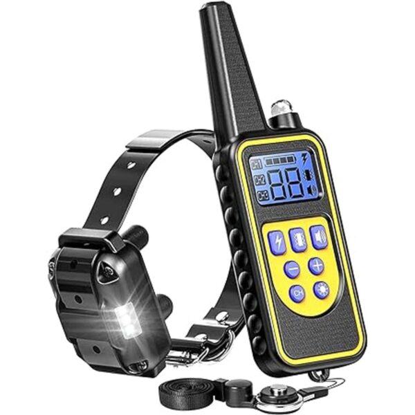 Fcolor Collar de entrenamiento para perros recargable e_1