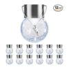 PARTPHONER Paquete de 12 luces solares colgantes para_1