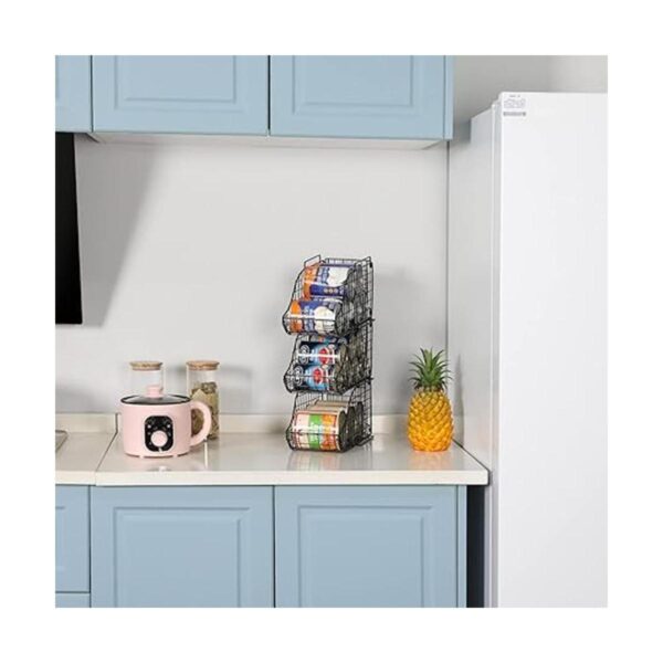 Contenedor dispensador de latas de pie paquete de 3