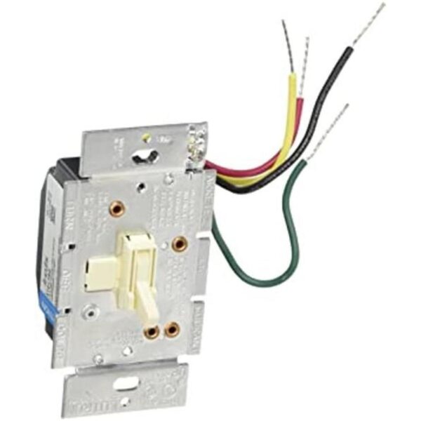 Lutron Toggler Ventilador combinado de 3 velocidades de_1