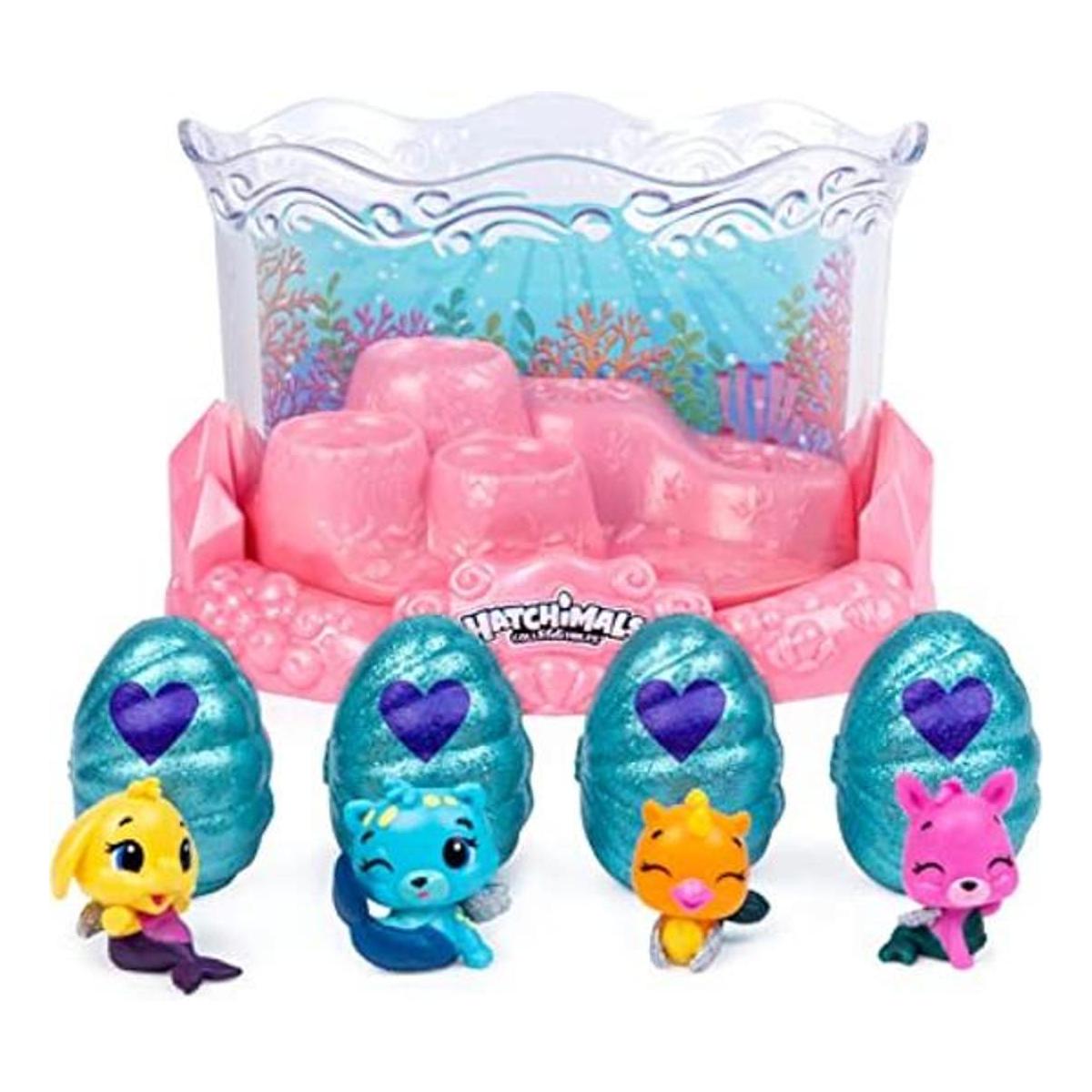 Hatchimals CollEGGtibles Acuario subacuático mágico
