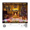 Ollny Tira de luces de Navidad para exteriores 400 luces_2