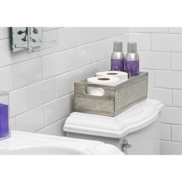 Dublin Caja de decoración de baño para papel higiénico