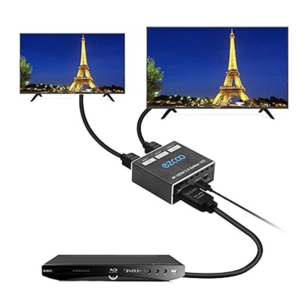 Divisor HDMI 4K 1x2 HDR Dolby Vision Atmos Down Scaler_2
