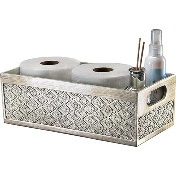 Dublin Caja de decoración de baño para papel higiénico