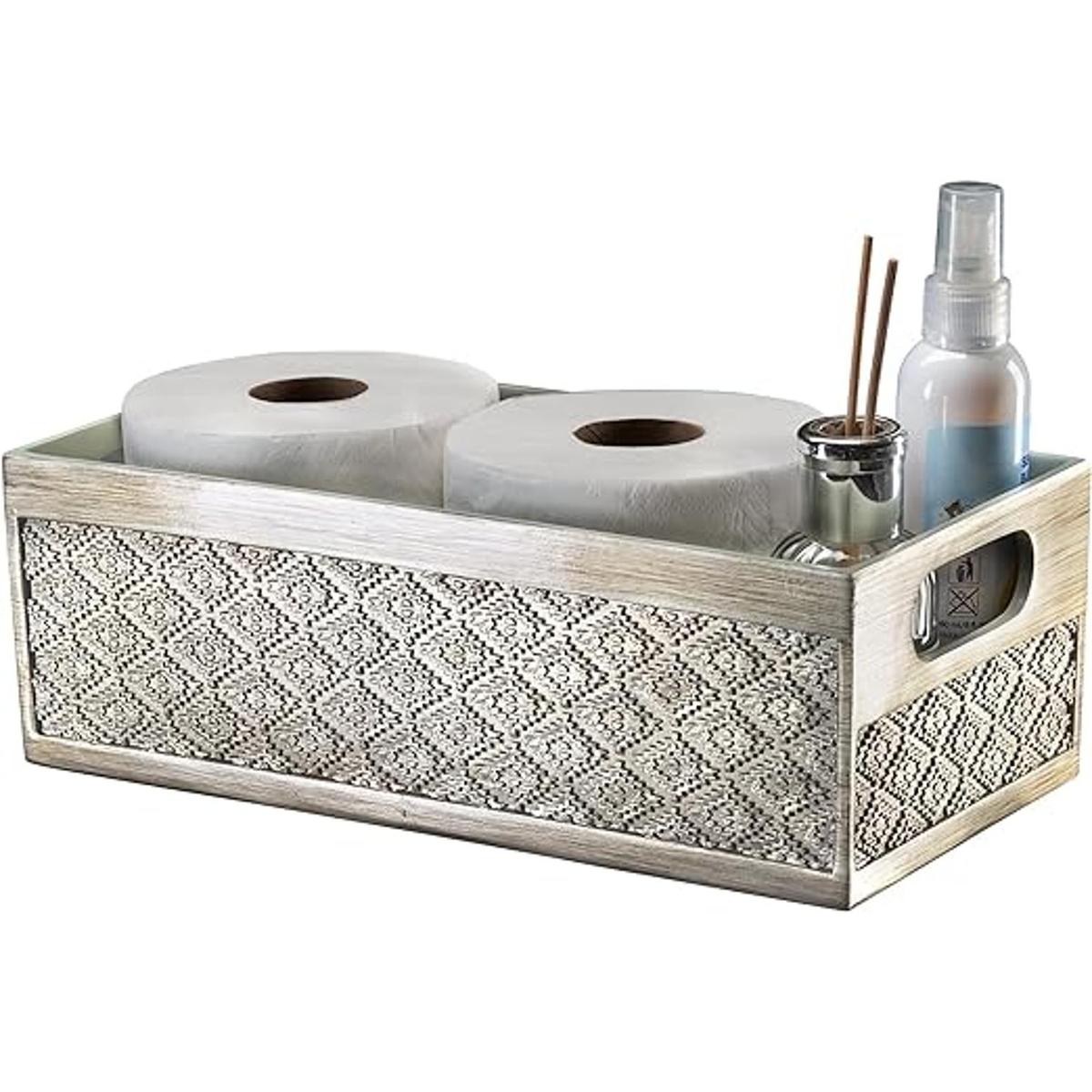 Dublin Caja de decoración de baño para papel higiénico