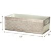 Dublin Caja de decoración de baño para papel higiénico