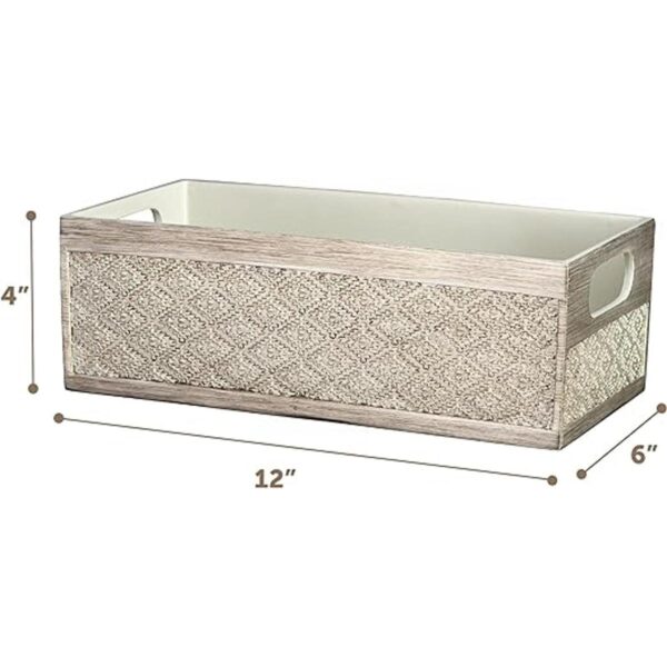 Dublin Caja de decoración de baño para papel higiénico