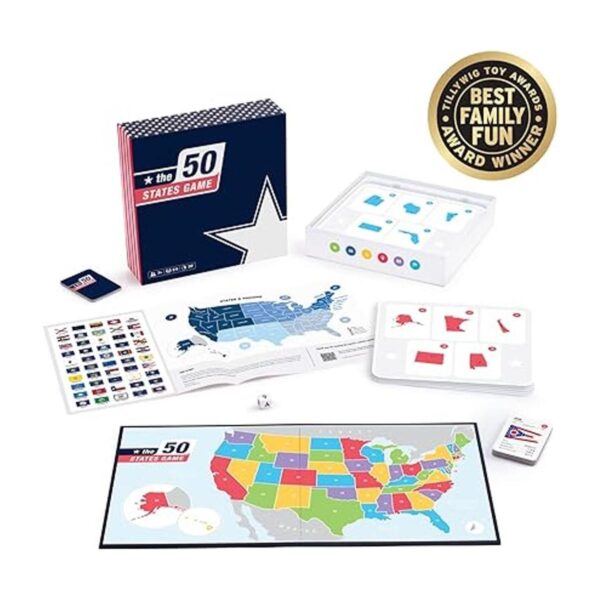 El juego de los 50 Estados Juego de mesa de geografía de_2
