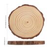 Hakzeon 8 piezas de 8 9 pulgadas de madera natural 45_2
