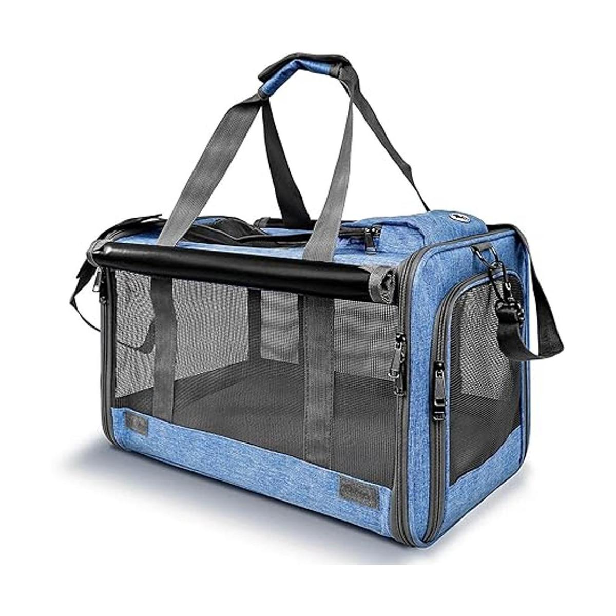 GAPZER Transportador de mascotas para gatos grandes y
