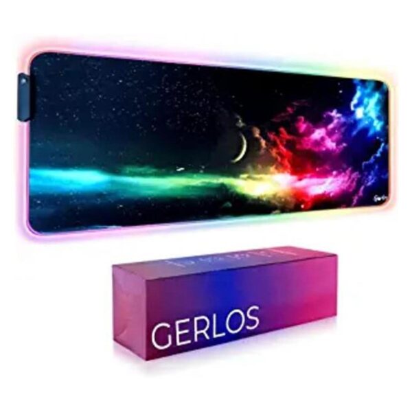 Gerlos Alfombrilla de mouse para juegos con 12 modos de_1