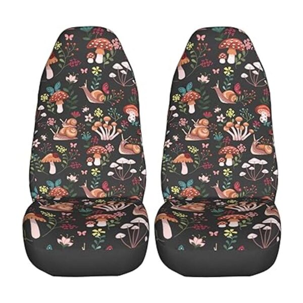 Delerain Juego de 2 fundas de asiento de automóvil_2