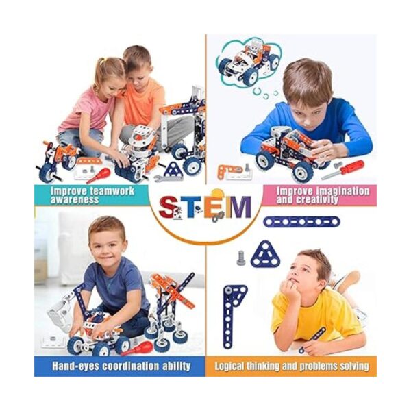 Juguetes de construcción para niños juego de erector para_2