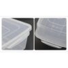 Gloreen Contenedor de almacenamiento transparente