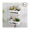 Cesta de ducha con ventosa para ducha paquete de 2_1