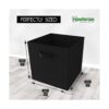 NEATERIZE Cubos de almacenamiento grandes de 13 x 13_2