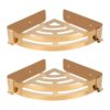 NearMoon Estante esquinero de baño paquete de 2 unidades_1