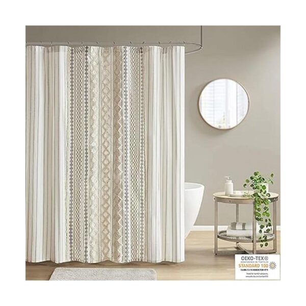 INKIVY Imani Cortinas de ducha de felpilla 100