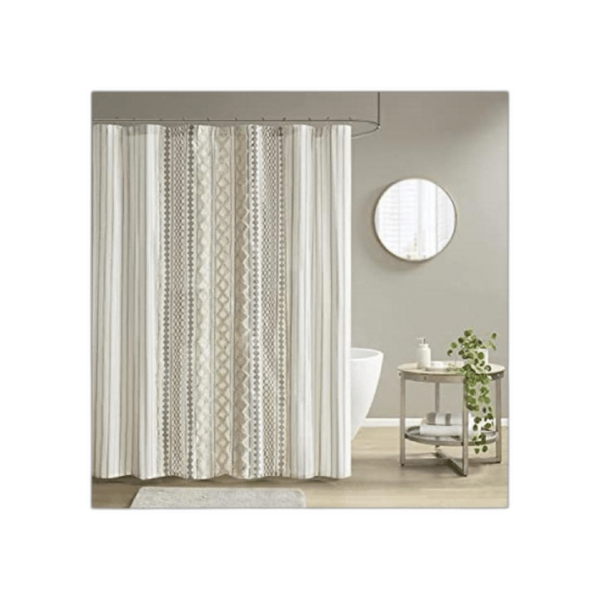 INKIVY Imani Cortinas de ducha de felpilla 100