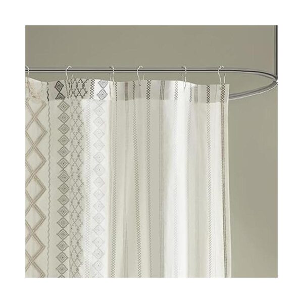 INKIVY Imani Cortinas de ducha de felpilla 100