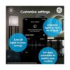 GE CYNC Bombillas LED inteligentes tonos blancos luces_3