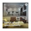 GE CYNC Bombillas LED inteligentes tonos blancos luces_5
