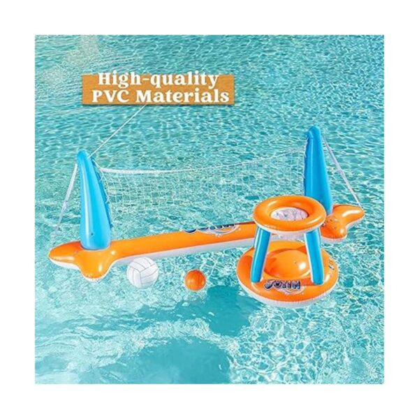 JOYIN Juego de flotadores inflables para piscina red de_4