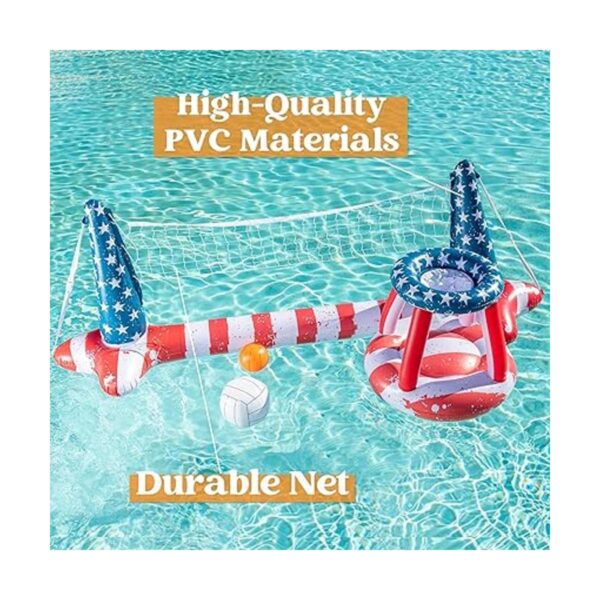 Juego de flotadores inflables para piscina red de_4