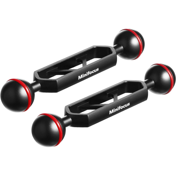 MINIFOCUS Brazo de bola doble de 1 pulgada aleación de_1