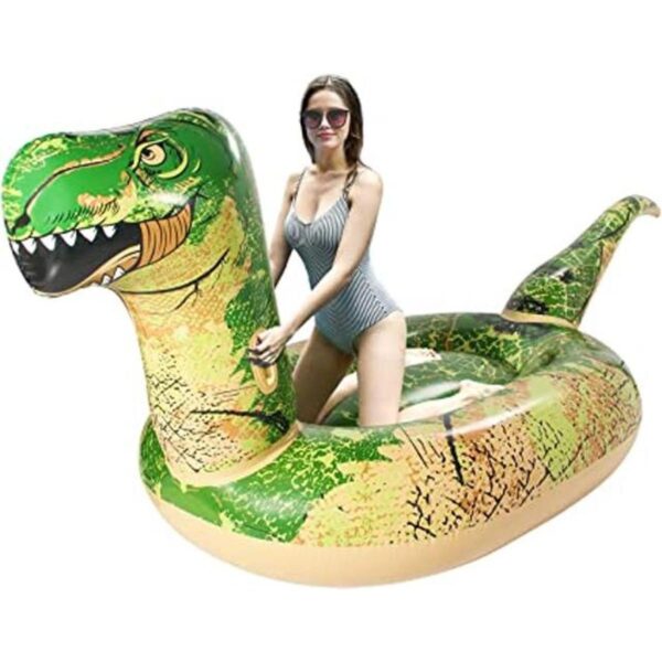 FindUWill Flotador de piscina de dinosaurio flotadores_1