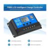 Apowery Kit de panel solar monocristalino de 12 V