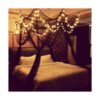 Toldo de cama de 8 esquinas con 100 luces LED de estrella_1