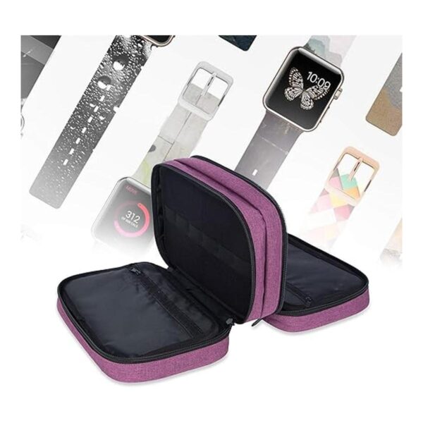 PACMAXI Funda de transporte de 84 correas de reloj_5