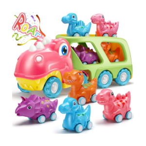 Juguete de dinosaurio para niña pequeña camión_1