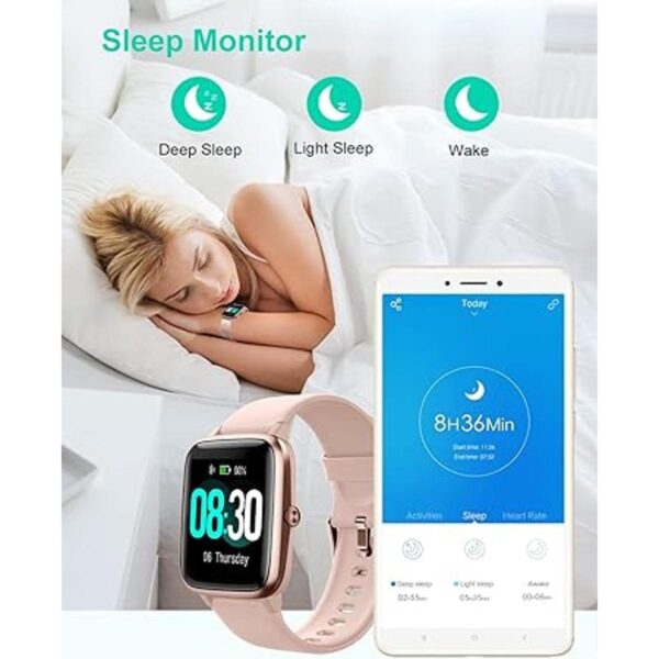 GRV Reloj inteligente para teléfonos iOS y Android