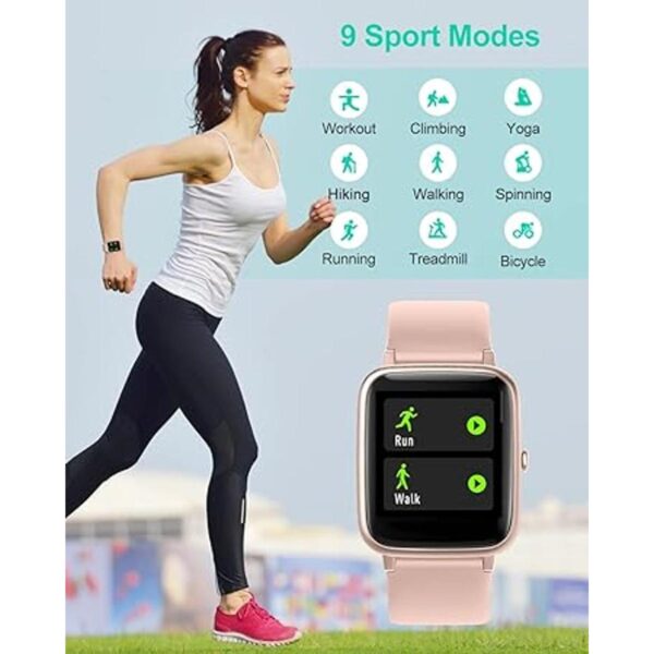 GRV Reloj inteligente para teléfonos iOS y Android