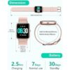 GRV Reloj inteligente para teléfonos iOS y Android