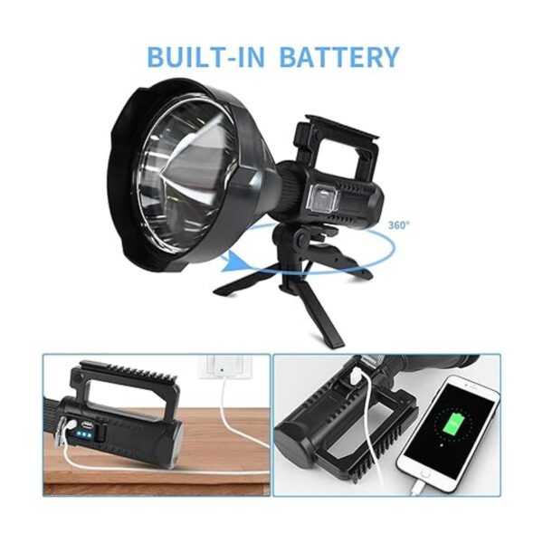 Linternas LED recargables de 90000 lúmenes altos linterna_5